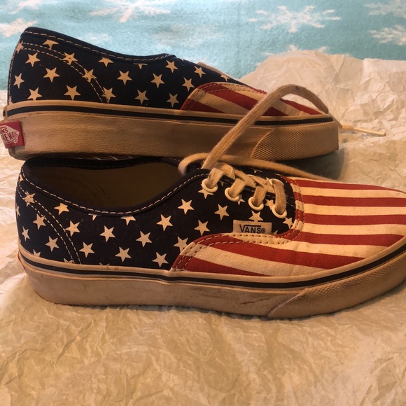 American Flag Vans - Picture 2 of 8